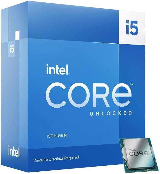 Intel Core i5-13400F Raptor Lake Desktop Processor, 13th Gen LGA 1700, 10-Core, 16 Threads, 44MB Cache, Up to 4.6GHz, 128 GB Max Memory, DDR5 5600 Memory Box Intel Core i5-13400F Raptor Lake Desktop Processor, 13th Gen LGA 1700, 10-Core, 16 Threads, 44MB Cache, Up to 4.6GHz, 128 GB Max Memory, DDR5 5600 Memory Box